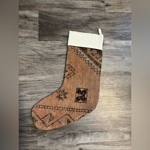 Vintage Rug Christmas Stocking